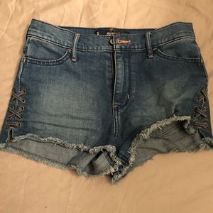 Jean shorts